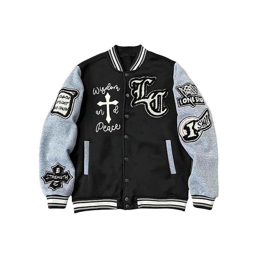 Casual Men’s Zip-Up Street Style Jacket