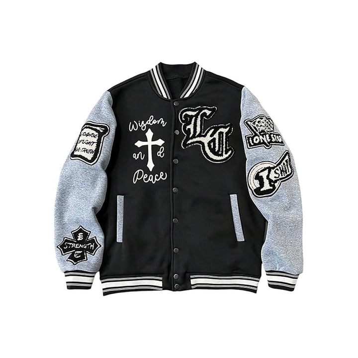 Casual Men’s Zip-Up Street Style Jacket