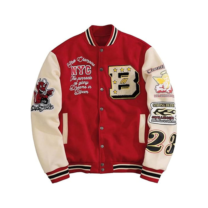 Modern Slim-Fit Men’s Bomber Jacket