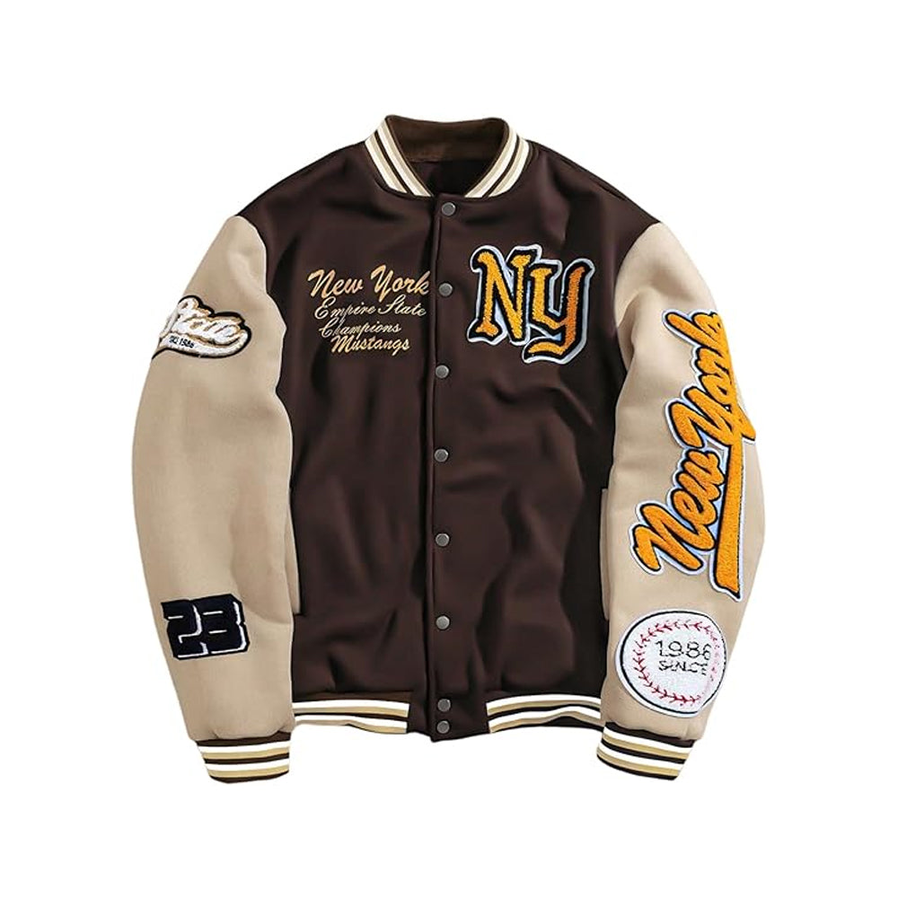 Men’s Military-Inspired Flight Bomber Jacket