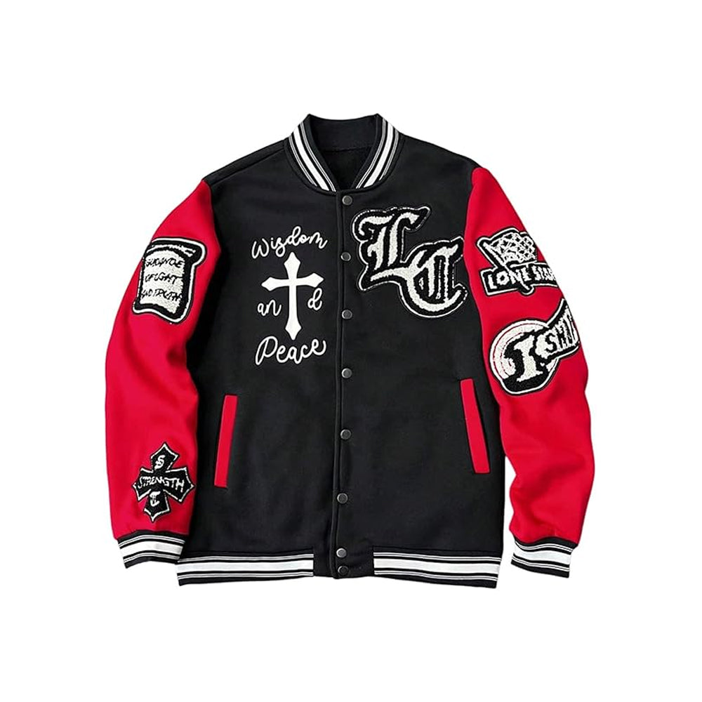 Modern Men’s Patchwork Street Style Jacket