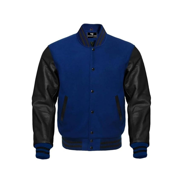 Men’s Designer Letterman Bomber Jacket
