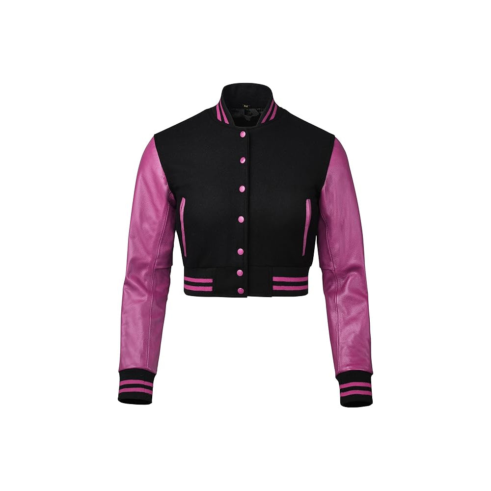 Soft-Lined Women’s Bomber Jacket for All-Season Wear