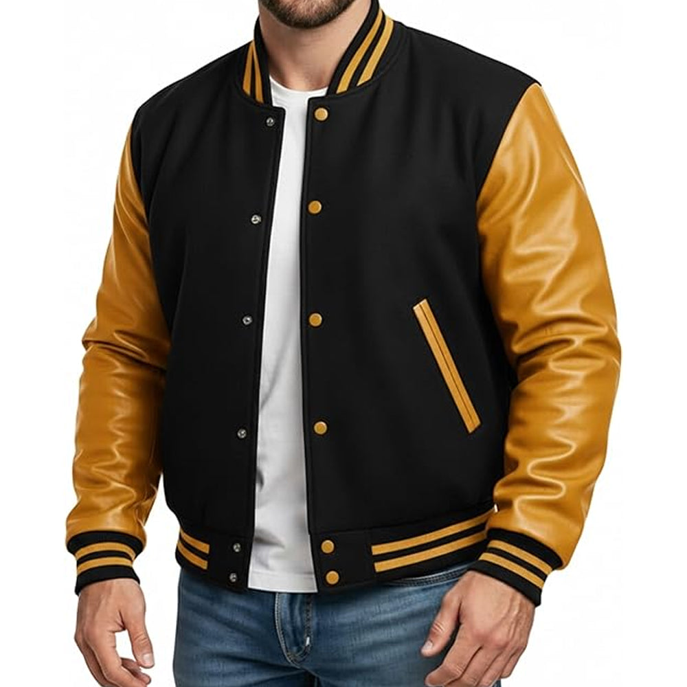 Premium Men’s Vintage College Jacket