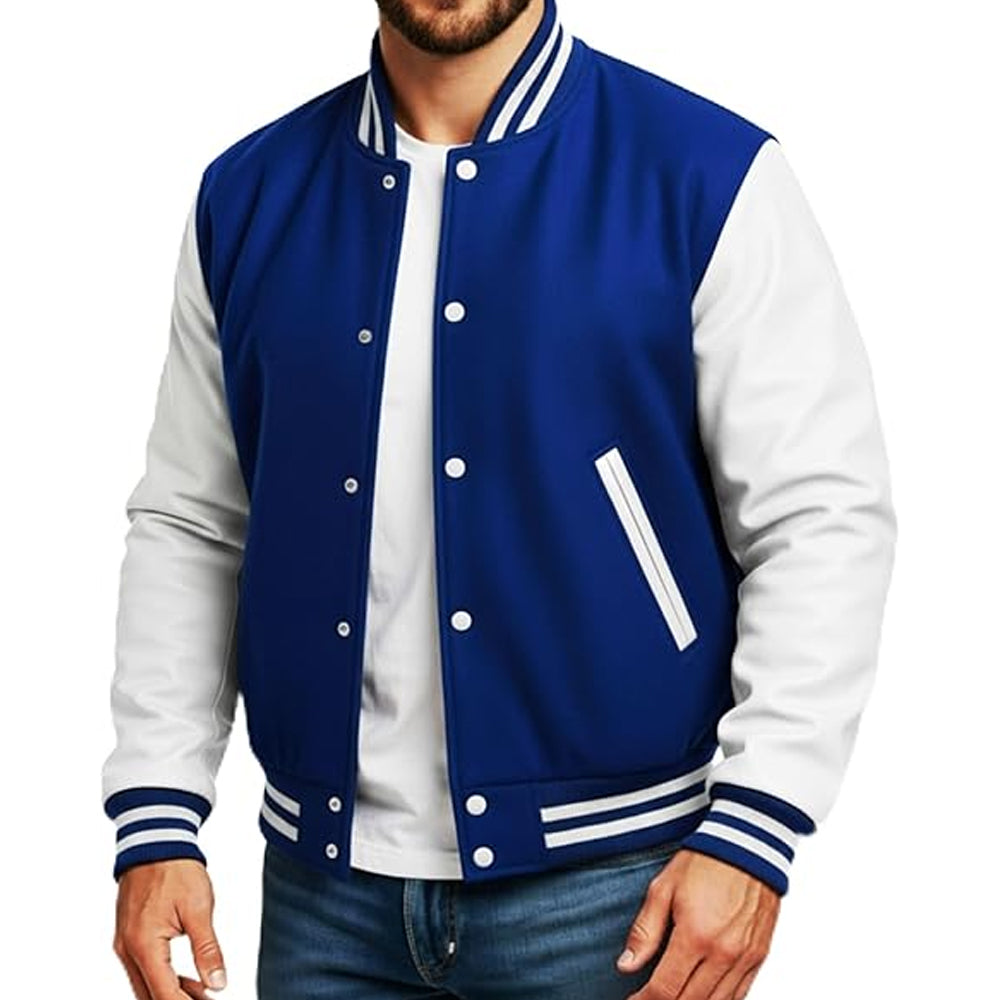 High-End Varsity Letterman Jacket for Men