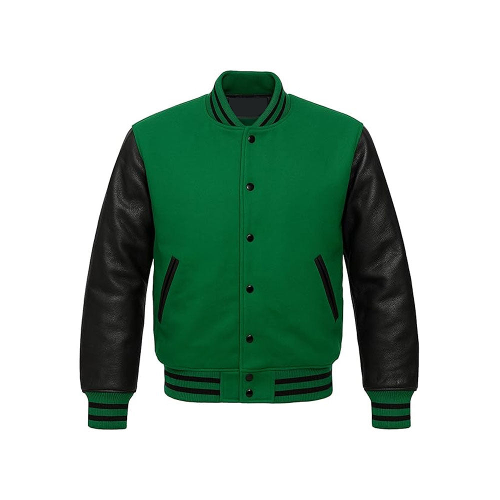 Heritage Letterman Coat with Smooth Leather Sleeves