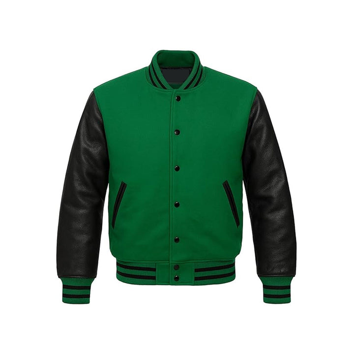Heritage Letterman Coat with Smooth Leather Sleeves