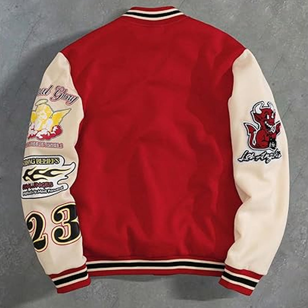 Modern Slim-Fit Men’s Bomber Jacket