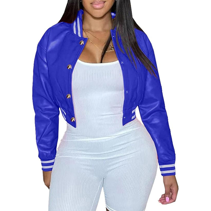 Feminine Fit Bomber Jacket for Casual Outings