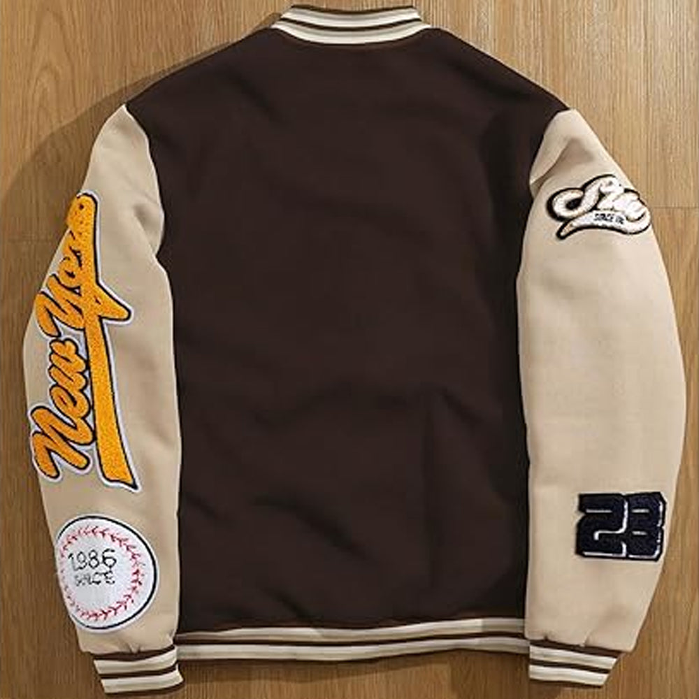 Men’s Military-Inspired Flight Bomber Jacket