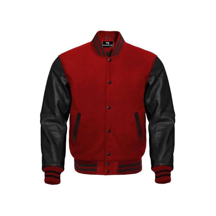 Stylish Men’s Retro Varsity Jacket