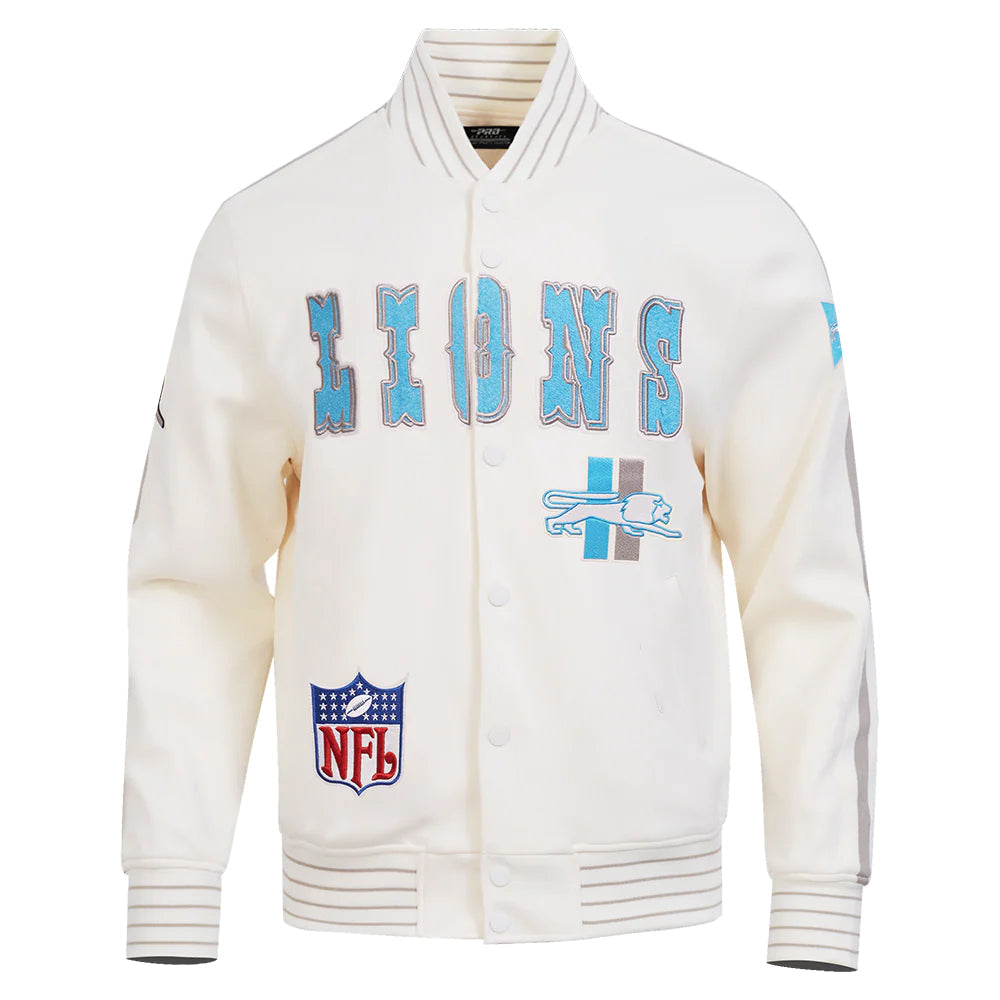 NFL DETROIT LIONS PRO GAME DAY RETRO JACKET