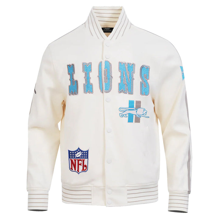NFL DETROIT LIONS PRO GAME DAY RETRO JACKET