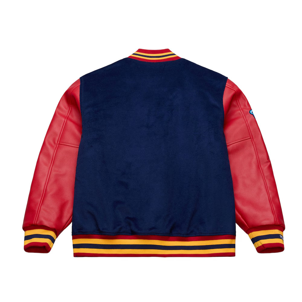 Men's Florida Panthers Mitchell & Ness Navy 2026 Winter Classic Full-Snap Varsity Jacket
