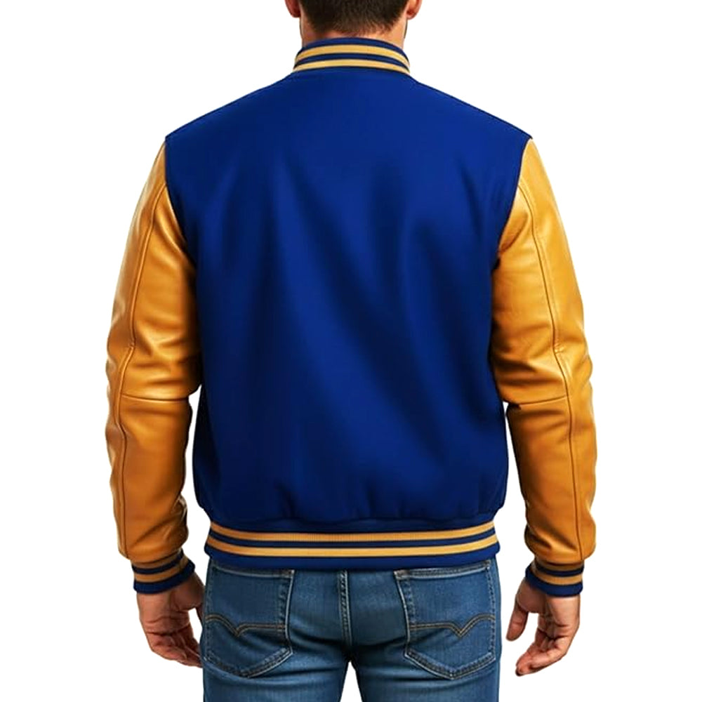 Men’s Premium Classic Letterman Jacket
