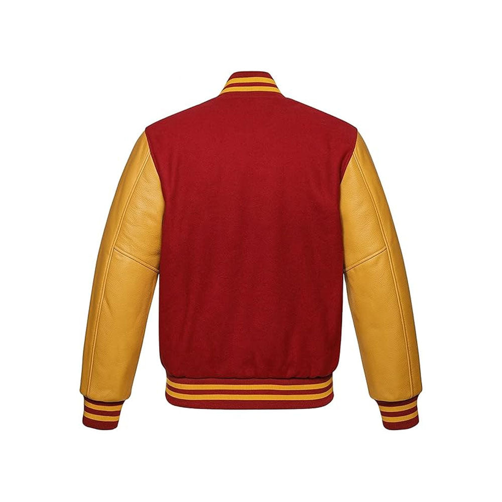 Elite Varsity Jacket Crafted with Premium Leather Sleeves