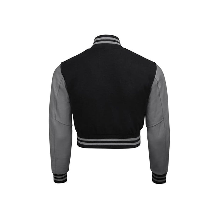 Sporty-Chic Women’s Bomber Jacket with Pockets