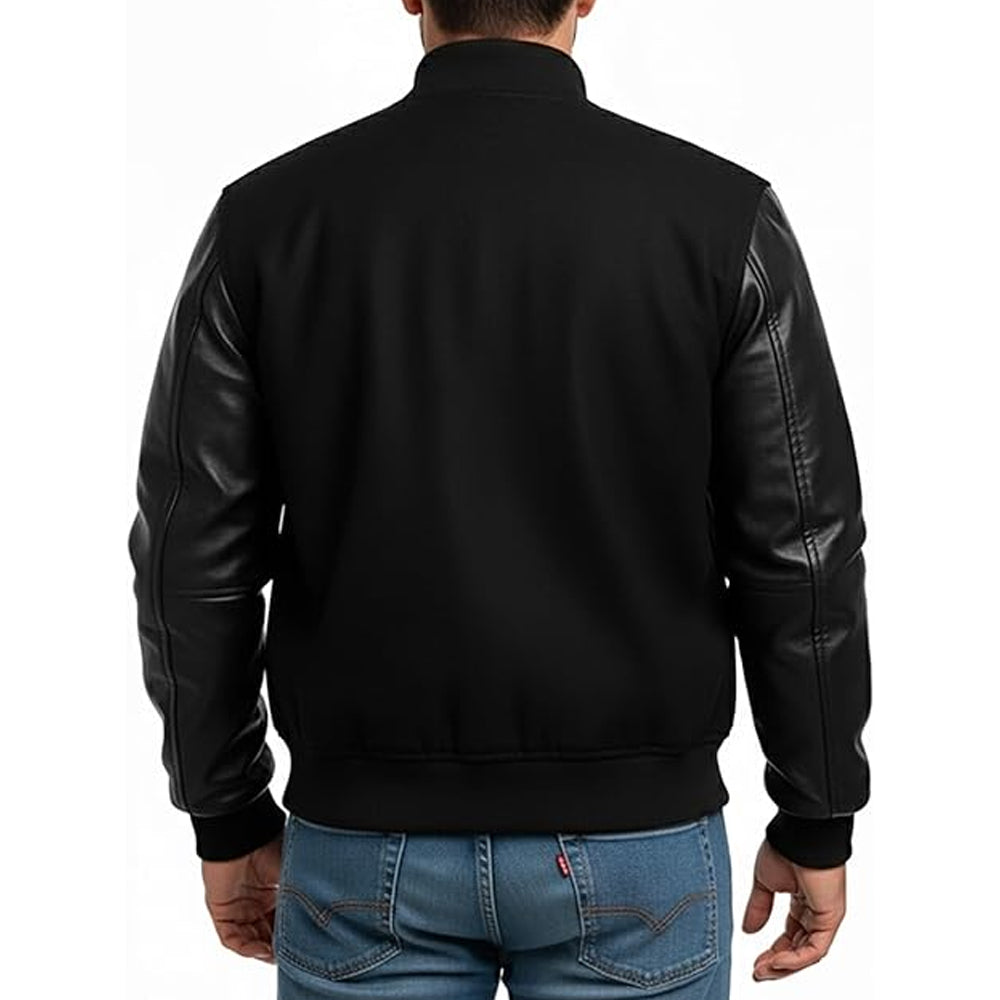 Classic Men’s Letterman Varsity Jacket