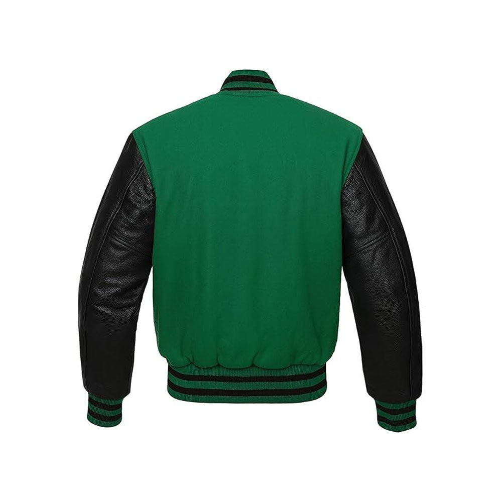 Heritage Letterman Coat with Smooth Leather Sleeves