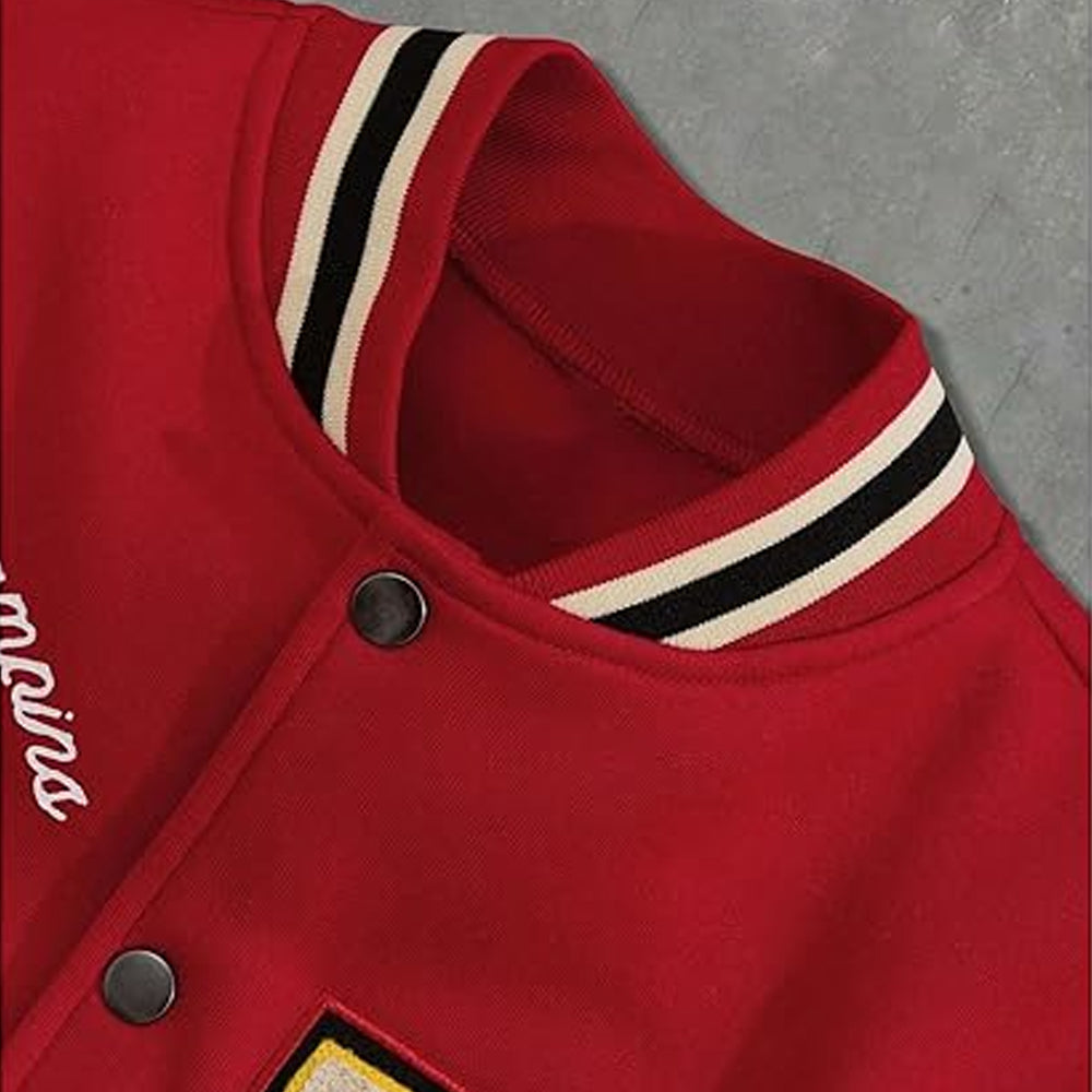 Modern Slim-Fit Men’s Bomber Jacket