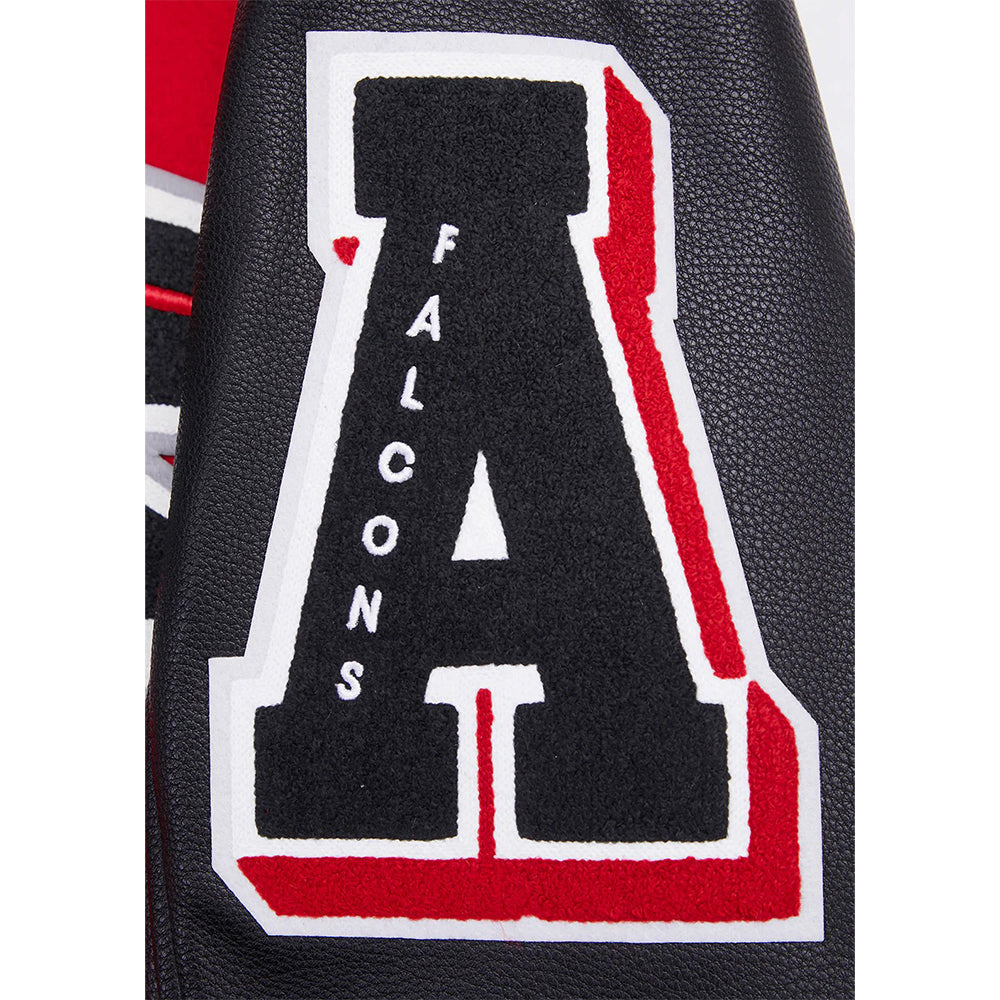 NFL ATLANTA FALCONS RETRO CLASSIC MEN'S RIB WOOL VARSITY JACKET