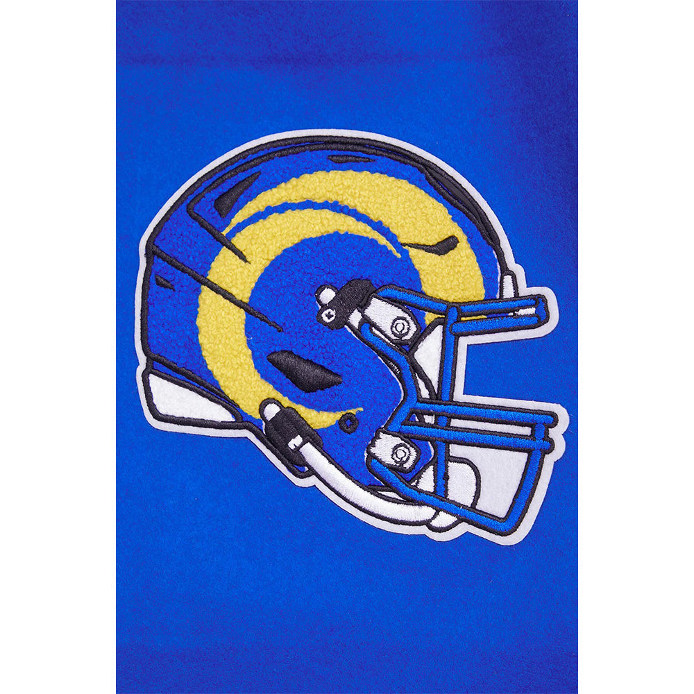 NFL LOS ANGELES RAMS MASHUP MEN'S RIB WOOL VARSITY JACKET