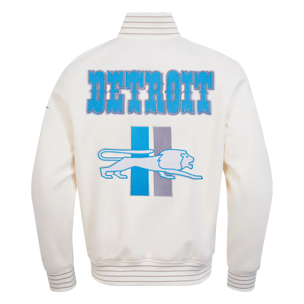 NFL DETROIT LIONS PRO GAME DAY RETRO JACKET
