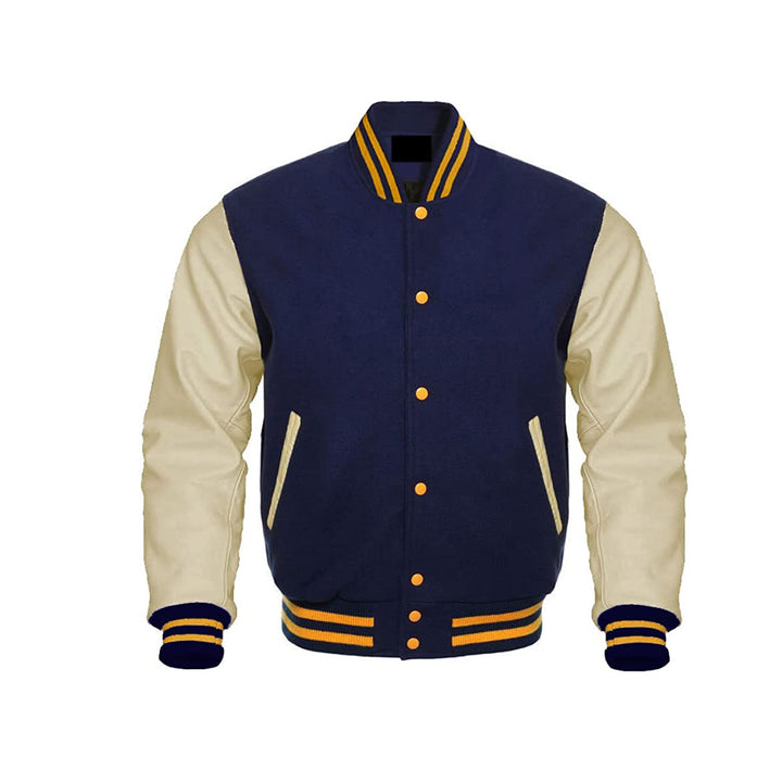 Sports Style Letterman Jacket