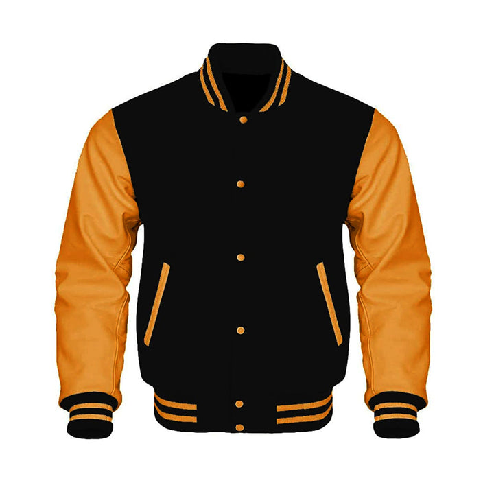 Durable Wool Letterman Jacket