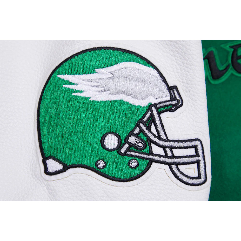 NFL PHILADELPHIA EAGLES RETRO CLASSIC MEN'S RIB WOOL VARSITY JACKET