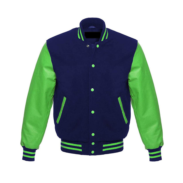 Essential Varsity Jacket With Leather Arms