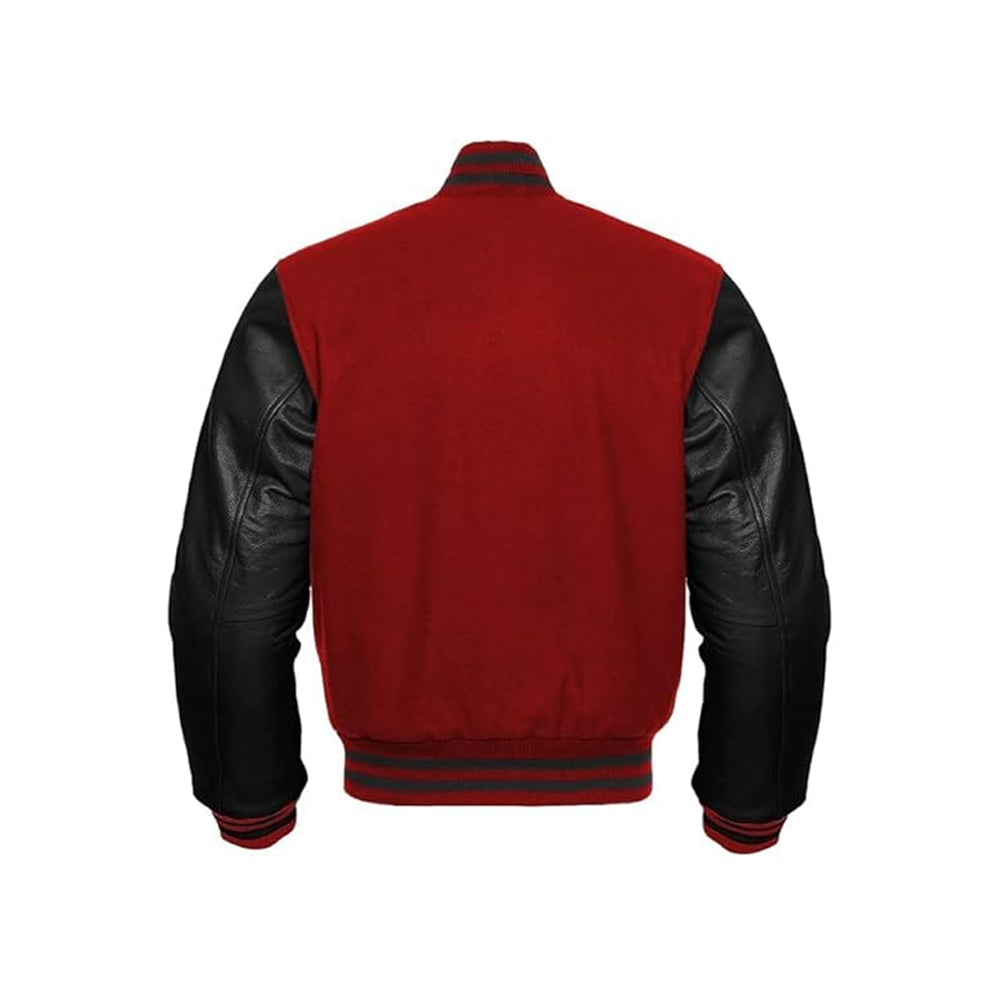 Stylish Men’s Retro Varsity Jacket