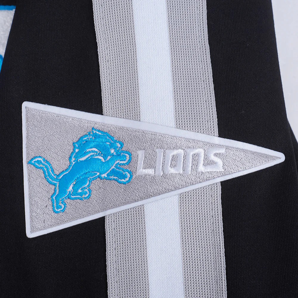 NFL DETROIT LIONS PRO GAME DAY MEN'S DBL KNIT JACKET