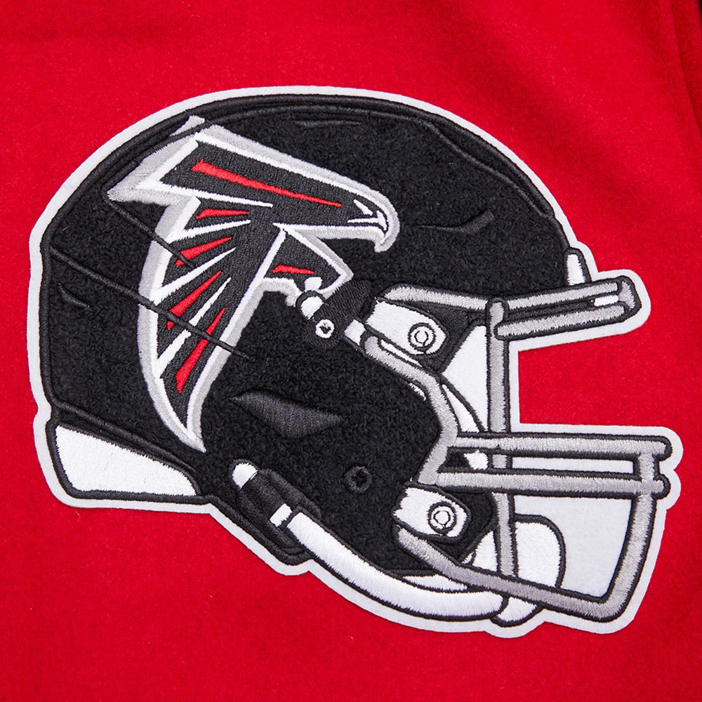 NFL ATLANTA FALCONS RETRO CLASSIC MEN'S RIB WOOL VARSITY JACKET