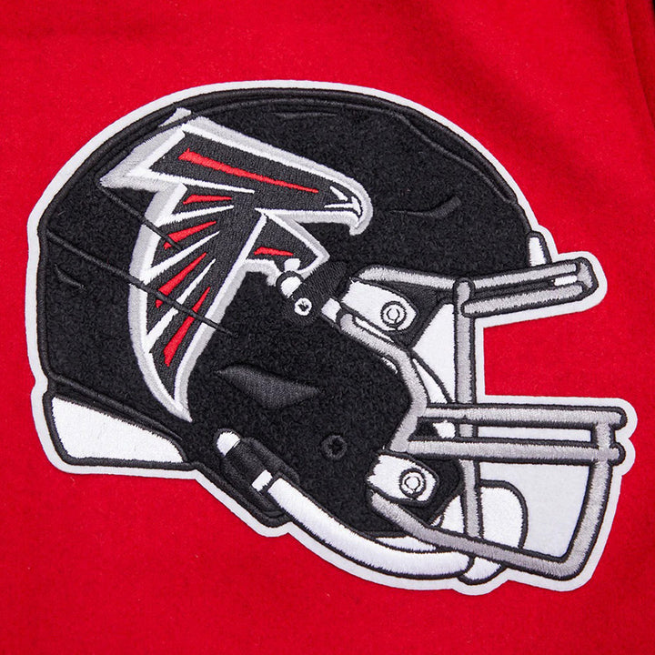 NFL ATLANTA FALCONS RETRO CLASSIC MEN'S RIB WOOL VARSITY JACKET