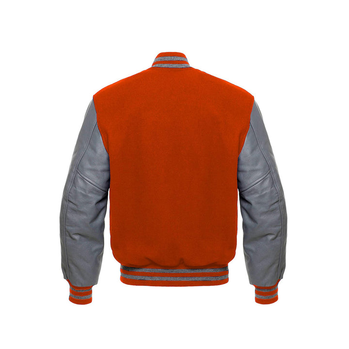 Warm Varsity Jacket With Wool Body