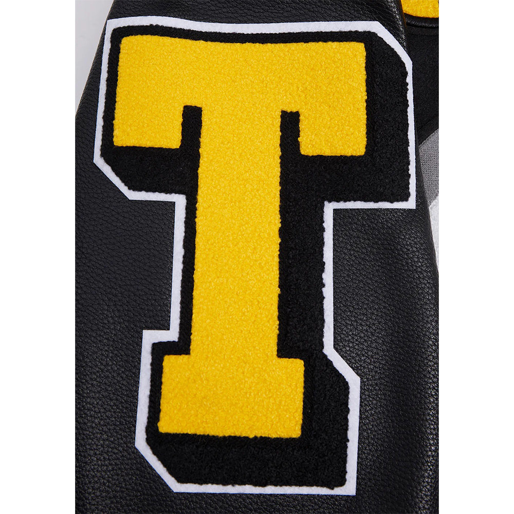 NFL PITTSBURGH STEELERS MASHUP MEN'S RIB WOOL VARSITY JACKET