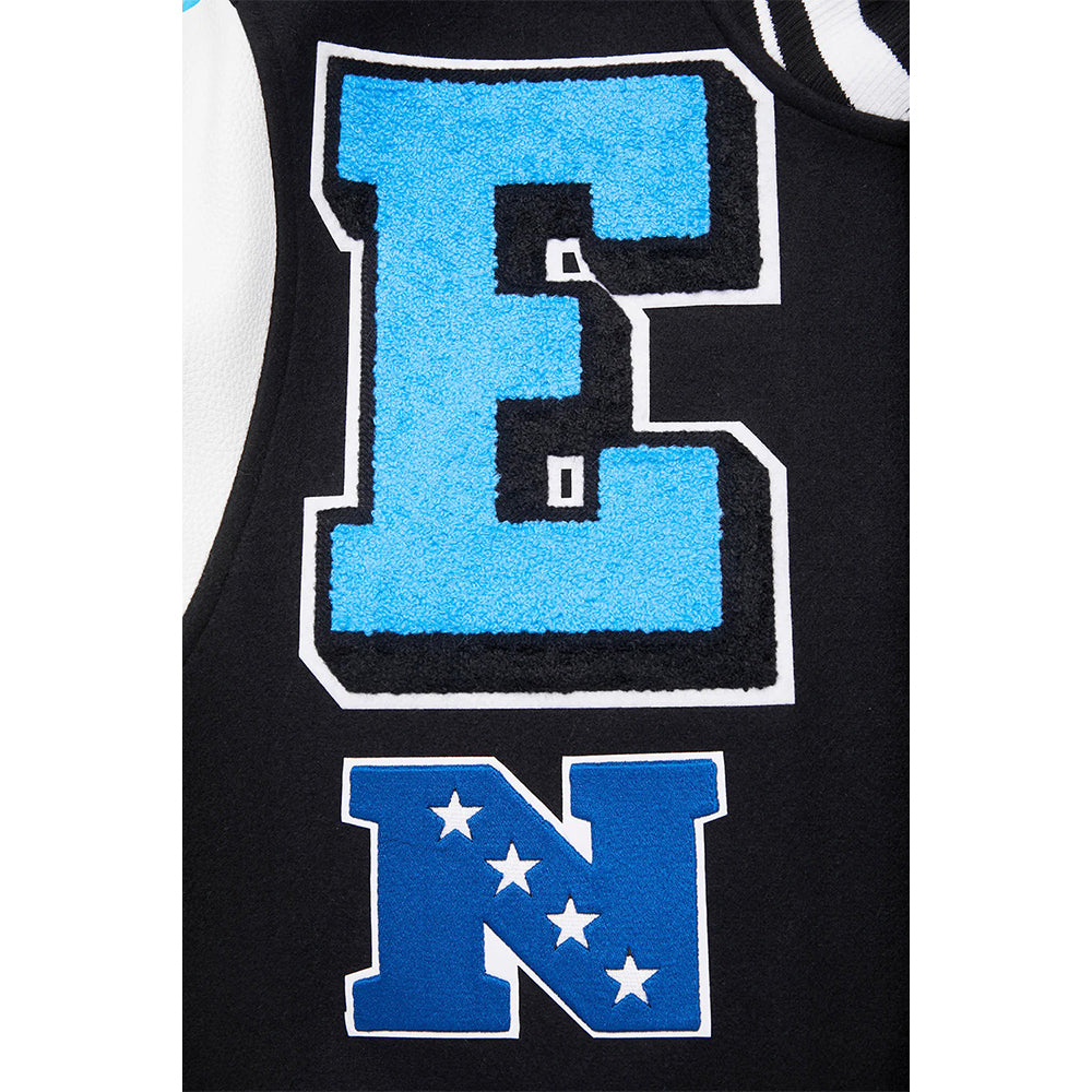 NFL DETROIT LIONS MASHUP MEN'S RIB WOOL VARSITY JACKET