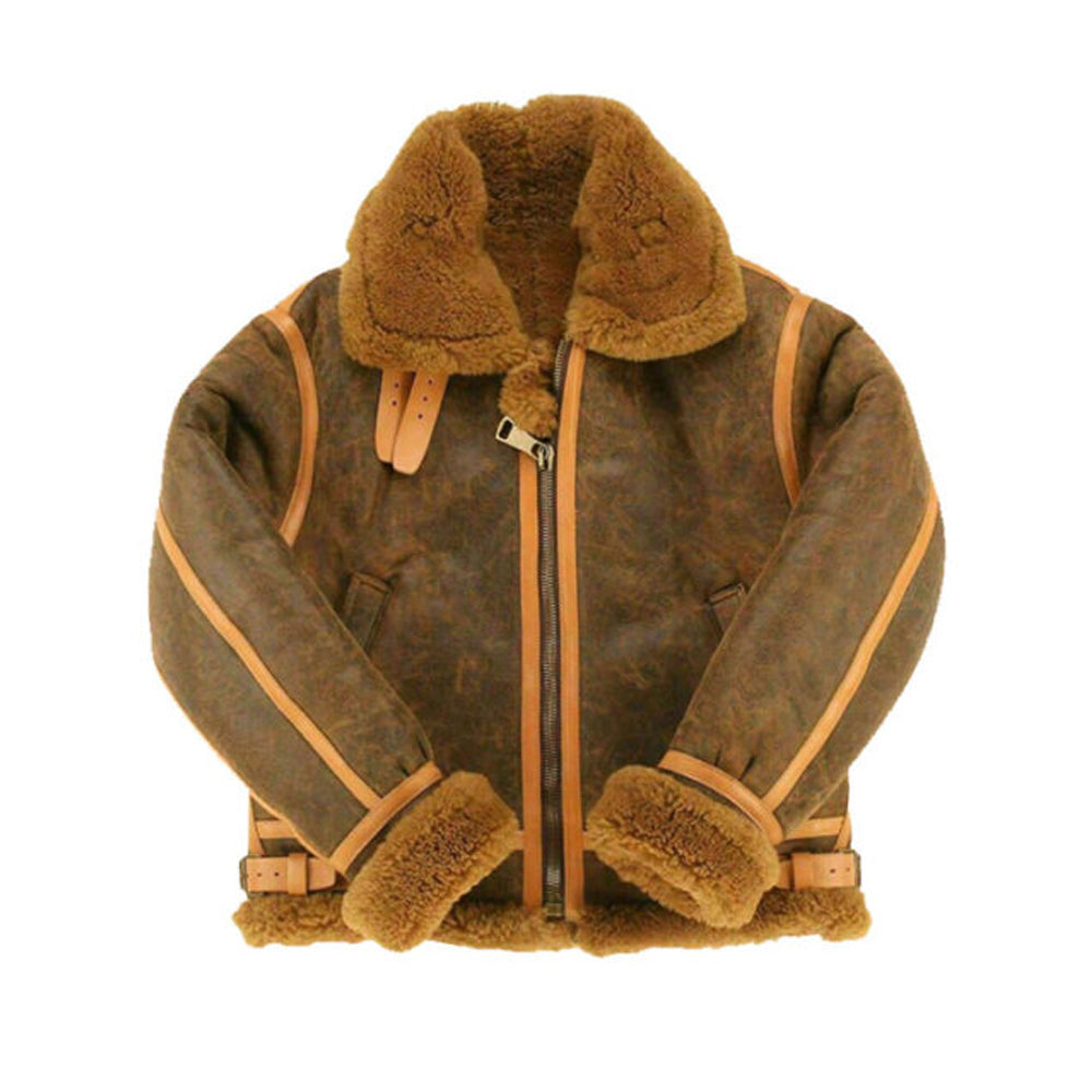 B3 Aviator Shearling Bomber Jacket