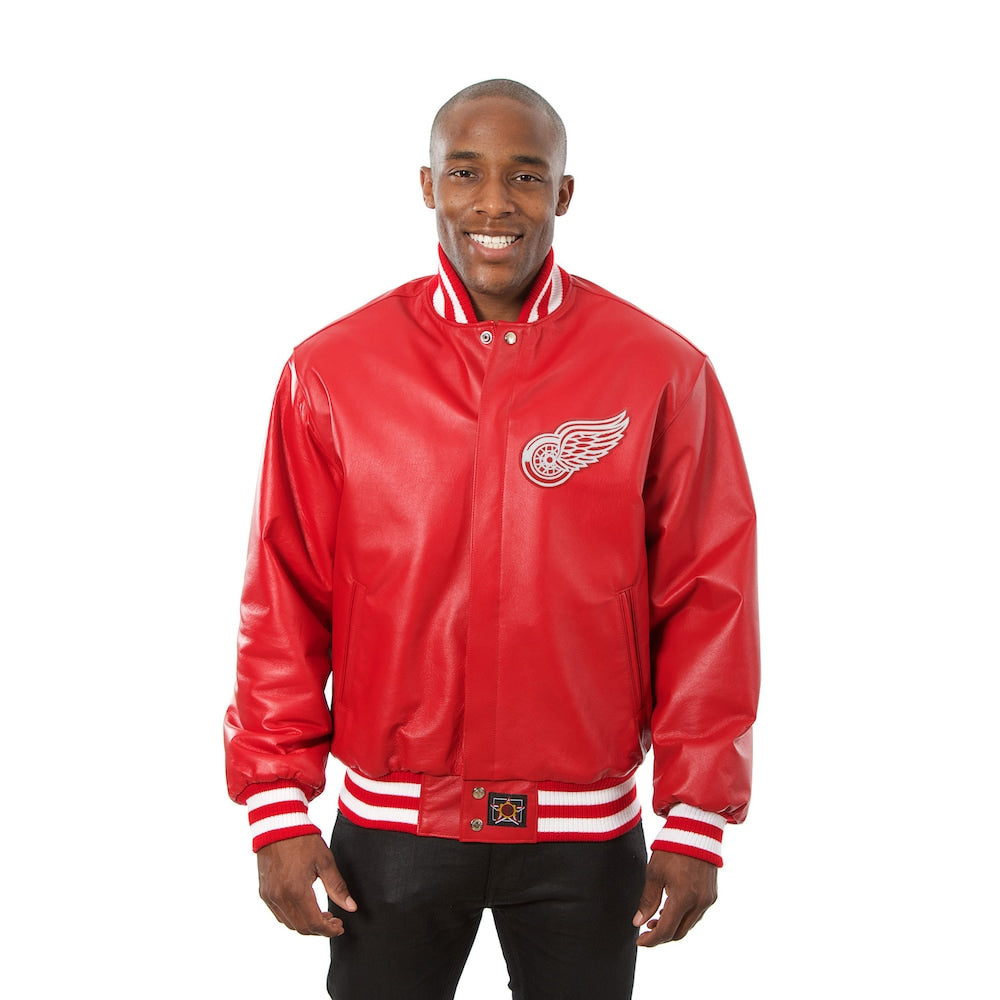 Men's Detroit Red Wings JH Design Red Jacket