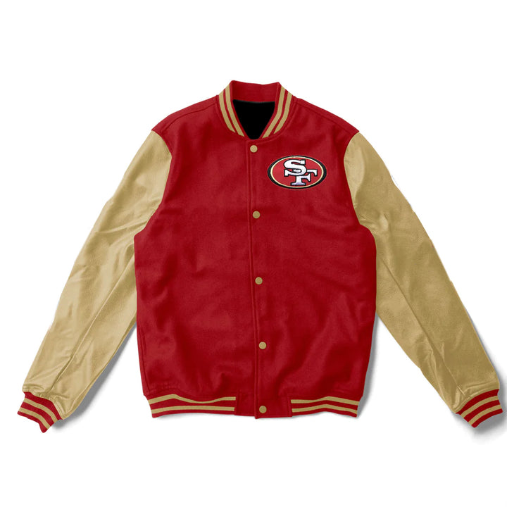 Premium Varsity Jackets For Men and Women with Leather Sleeves