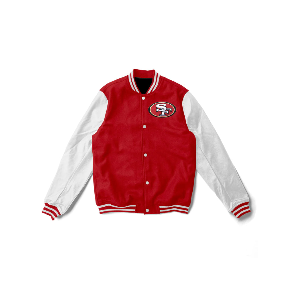 Premium Varsity Jackets For Men and Women with Leather Sleeves