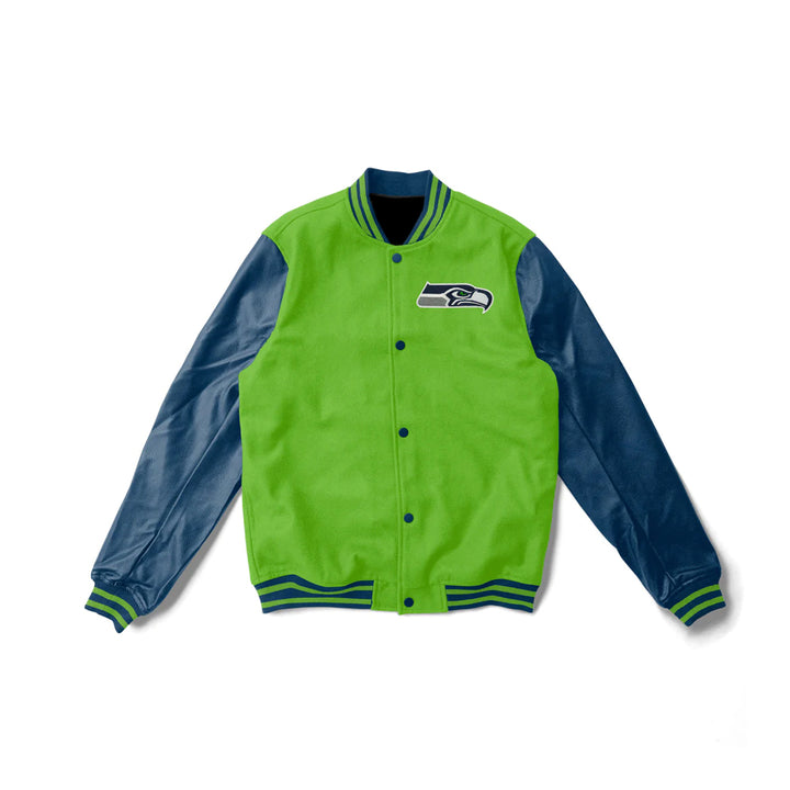 Premium Varsity Jackets For Men and Women with Leather Sleeves