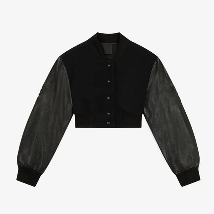 Women's Aviator Sheepskin Leather Bomber Jacket