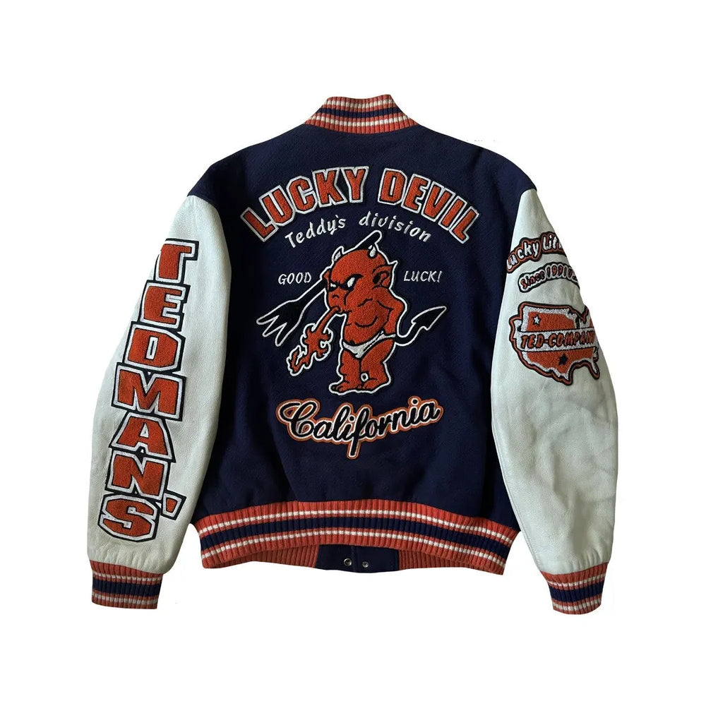 Classic Letterman Premium Varsity Jacket – Wool Body & Leather Sleeves
