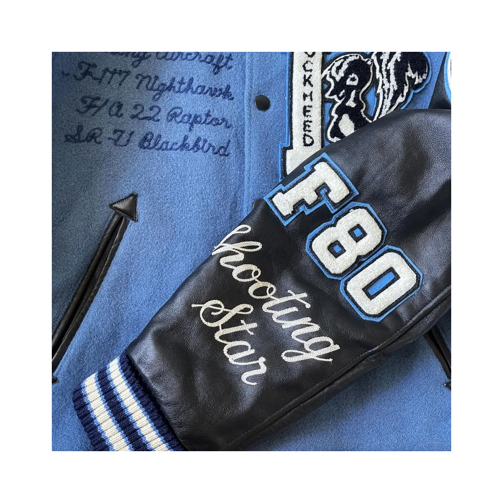 Classic Letterman Premium Varsity Jacket – Wool Body & Leather Sleeves