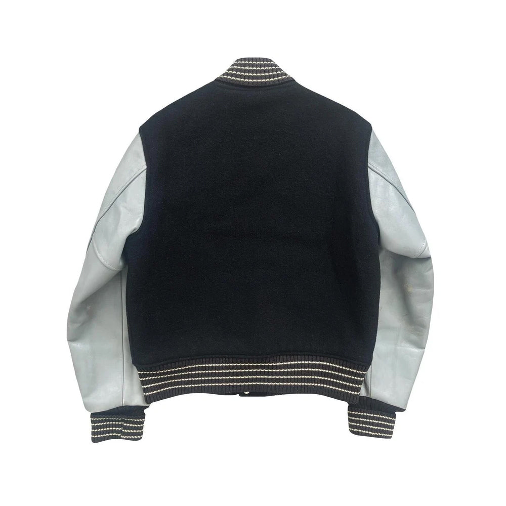 Classic Letterman Premium Varsity Jacket – Wool Body & Leather Sleeves