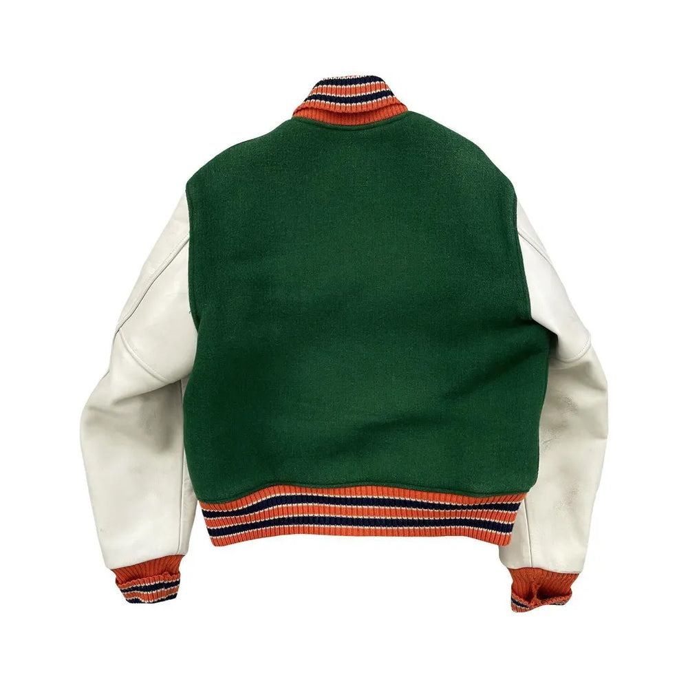 Classic Letterman Premium Varsity Jacket – Wool Body & Leather Sleeves