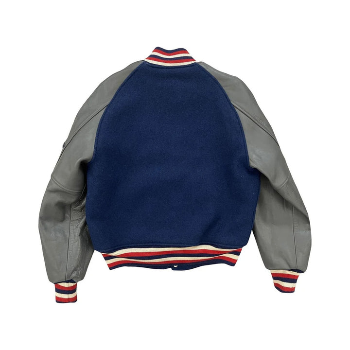 Classic Letterman Premium Varsity Jacket – Wool Body & Leather Sleeves
