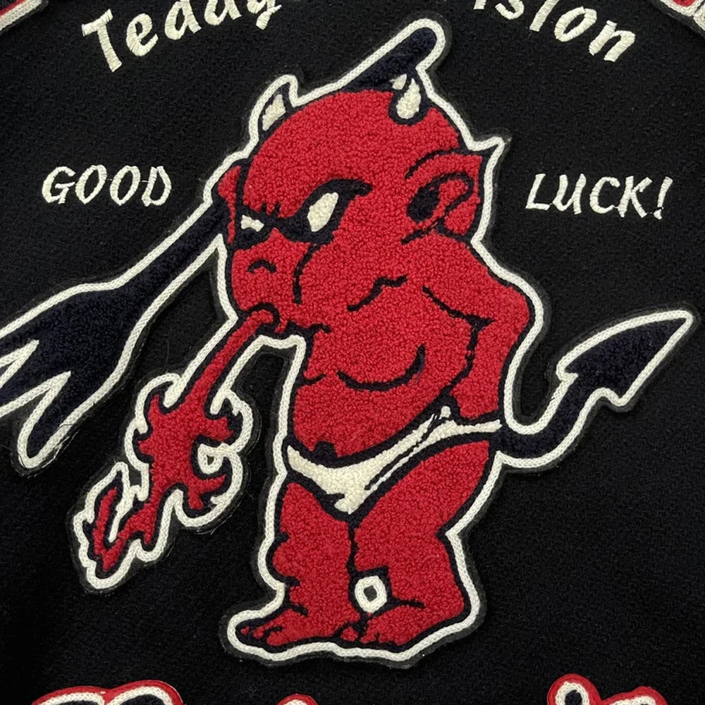 Classic Letterman Premium Varsity Jacket – Wool Body & Leather Sleeves